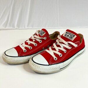 Converse All Star Size Men’s 4, Women’s 6, Red Low Top Canvas Sneaker